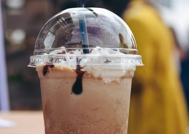 Coffee milkshake.