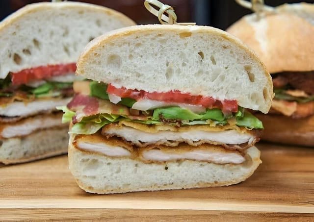 Chicken cutlet sub.