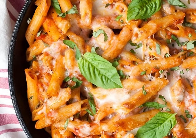 Chicken Broccoli Alfredo.