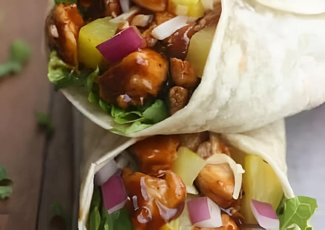 Honey BBQ roll.