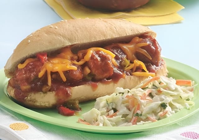 Honey BBQ chicken sub.