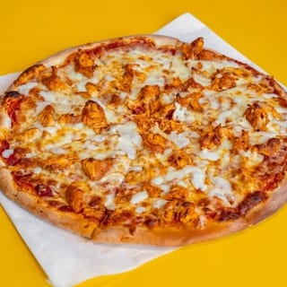 Alfredo supreme pizza large