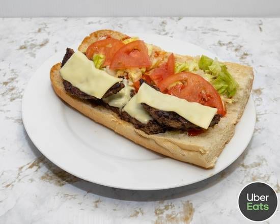Cheeseburger sub.