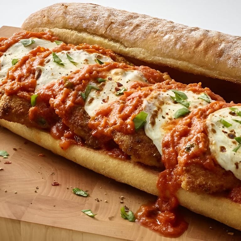 Delicious Chicken Parm Sub