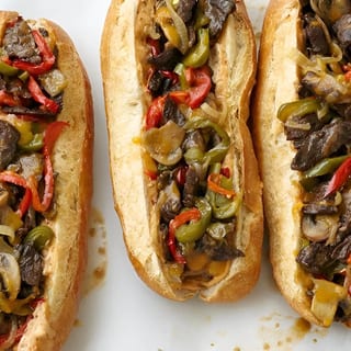 steak pepper cheese sub