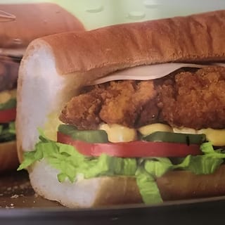 crispy chicken sub