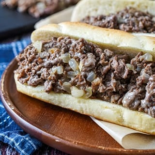 steak onion cheese sub